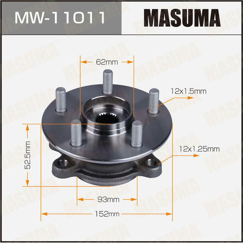 Ступичный узел Masuma, MW-11011