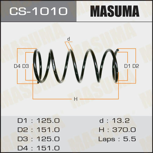 Пружина подвески Masuma, CS-1010