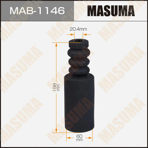 Пыльник амортизатора Masuma (резина), MAB-1146