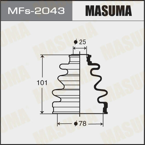 Пыльник ШРУСа Masuma (силикон), MFs-2043