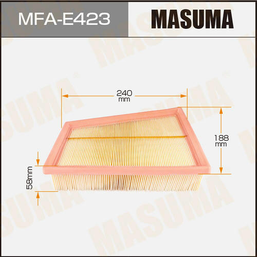 Фильтр воздушный Masuma, MFA-E423