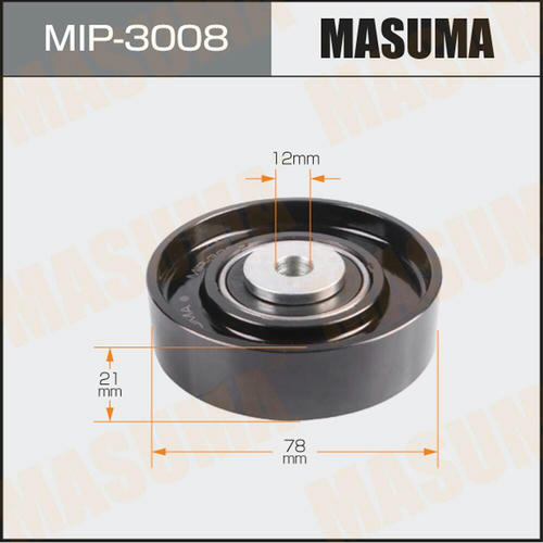 Ролик натяжителя ремня привода навесного оборудования Masuma, MIP-3008