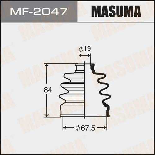 Пыльник ШРУСа Masuma (резина), MF-2047