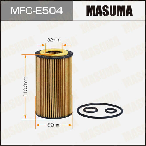 Фильтр масляный Masuma (вставка), MFC-E504