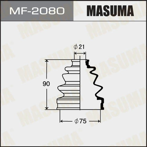 Пыльник ШРУСа Masuma (резина), MF-2080