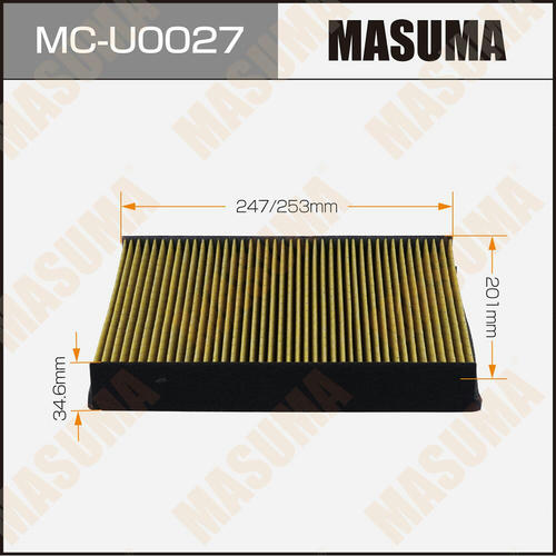 Фильтр салонный Masuma, MC-U0027