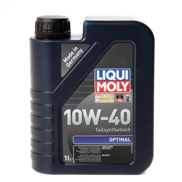 Масло моторное LIQUI MOLY OPTIMAL 10W-40 полусинтетика 1 л 3929