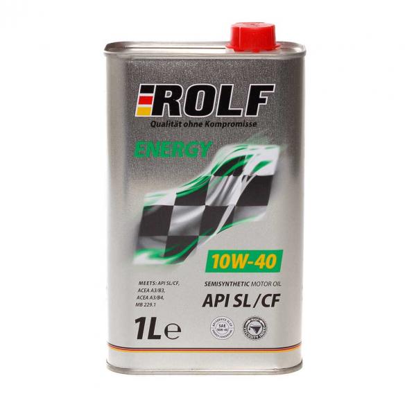 Масло моторное ROLF ENERGY 10W-40 полусинтетика 1 л 322232