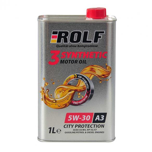 Масло моторное ROLF ACEA 5W-30 синтетика 1 л 322550