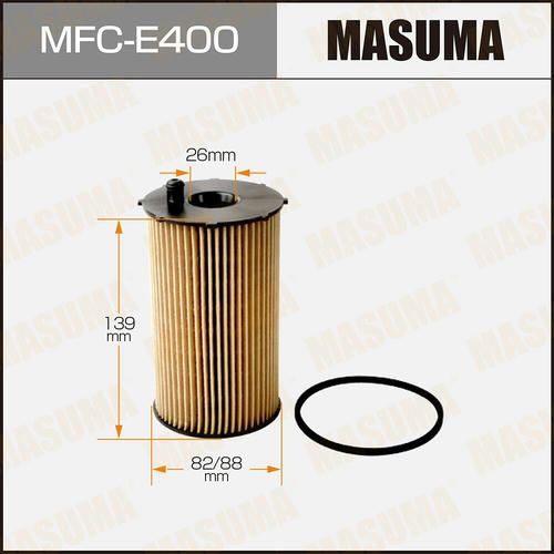 Фильтр масляный Masuma (вставка), MFC-E400