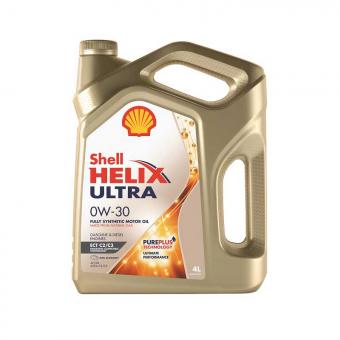 Масло моторное SHELL HELIX ULTRA ECT 0W-30 синтетика 4 л 550046375