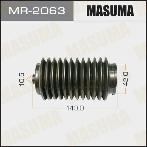 Пыльник рейки рулевой Masuma (резина), MR-2063
