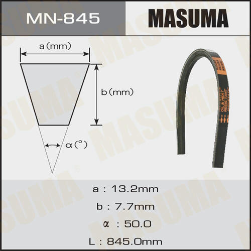 Ремень привода навесного оборудования Masuma, MN-845