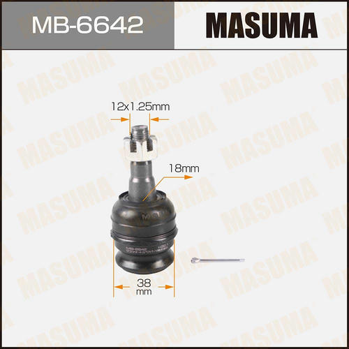 Опора шаровая Masuma, MB-6642