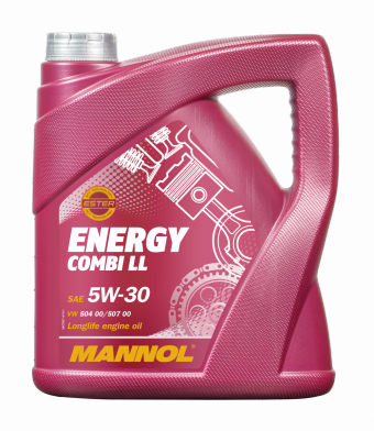 Масло моторное MANNOL ENERGY COMBI LL 5W-30 синтетика 4 л MN7907-4
