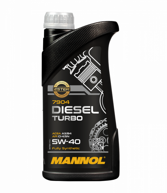 Масло моторное MANNOL TURBO DIESEL 5W-40 синтетика 1 л MN7904-1