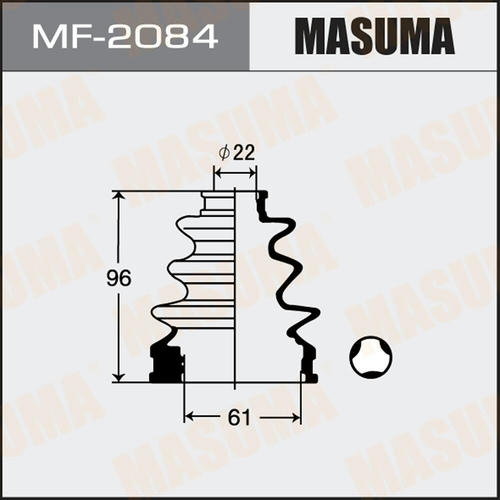 Пыльник ШРУСа Masuma (резина), MF-2084