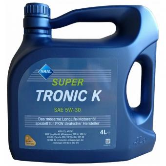 Масло моторное ARAL SUPER TRONIC K 5W-30 синтетика 4 л 15DBCE