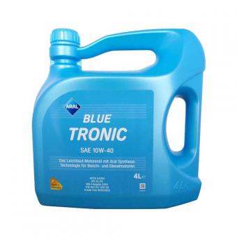 Масло моторное ARAL BLUE TRONIC 10W-40 полусинтетика 4 л 1592b8