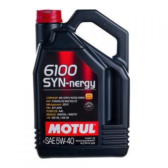 Масло моторное MOTUL 6100 SYN-NERGY 5W-40 синтетика 4 л 107978111862