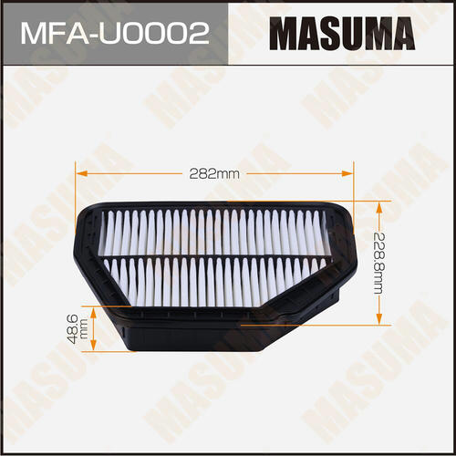 Фильтр воздушный Masuma, MFA-U0002