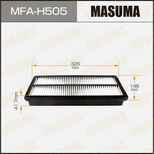 Фильтр воздушный Masuma, MFA-H505