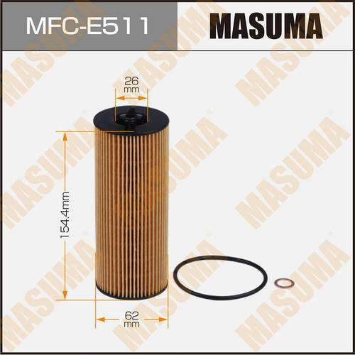 Фильтр масляный Masuma (вставка), MFC-E511