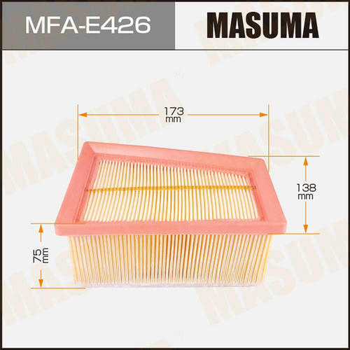 Фильтр воздушный Masuma, MFA-E426