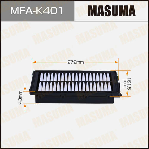 Фильтр воздушный Masuma, MFA-K401