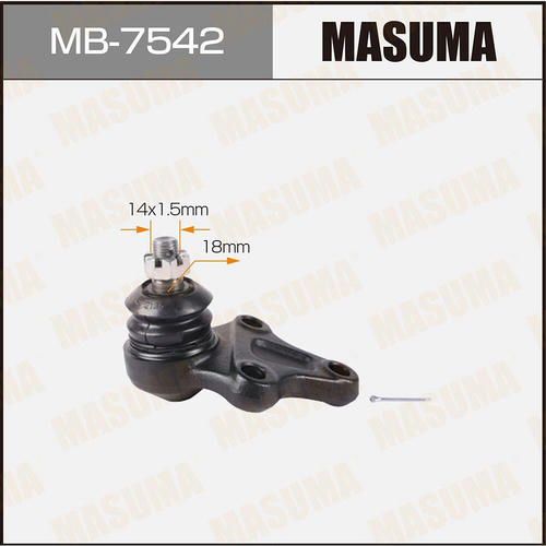 Опора шаровая Masuma, MB-7542