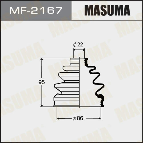 Пыльник ШРУСа Masuma (резина), MF-2167