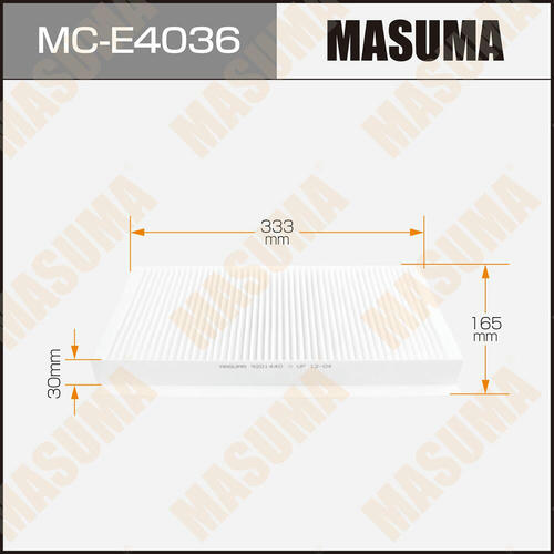Фильтр салонный Masuma, MC-E4036