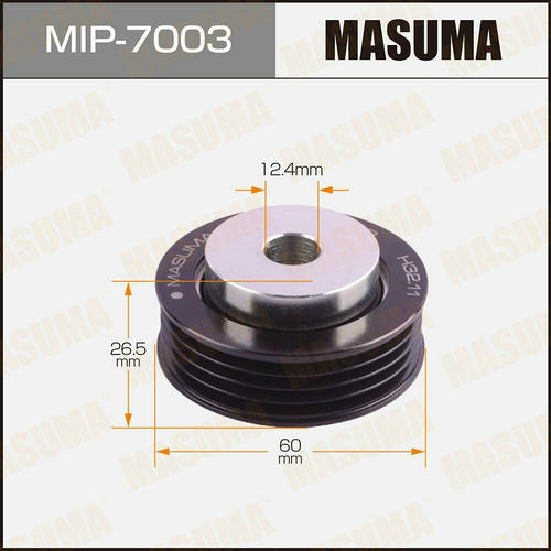 Ролик натяжителя приводного ремня Masuma, MIP-7003