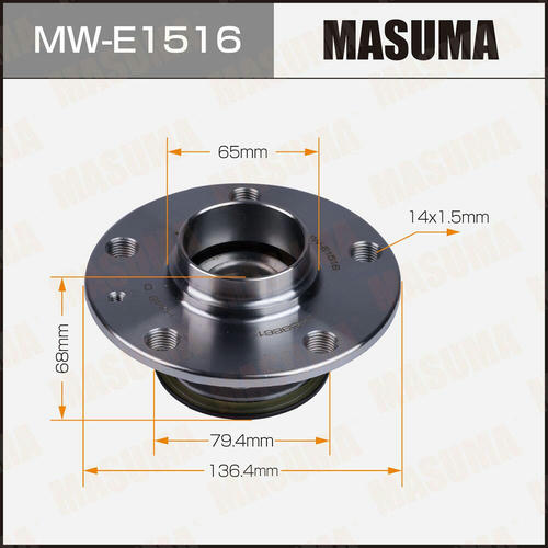 Ступичный узел Masuma, MW-E1516