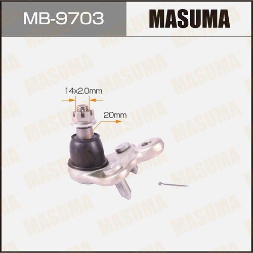 Опора шаровая Masuma, MB-9703