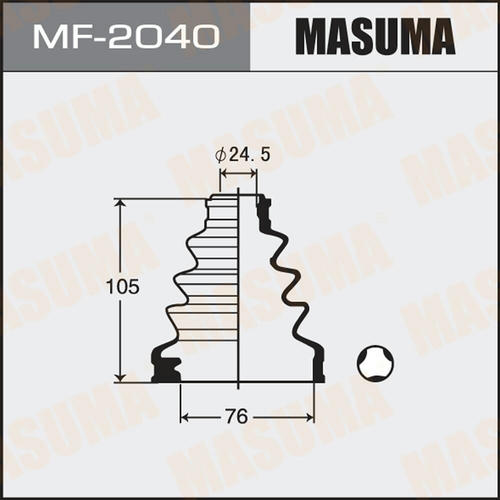 Пыльник ШРУСа Masuma (резина), MF-2040