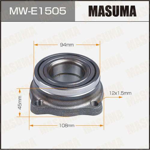 Ступичный узел Masuma, MW-E1505
