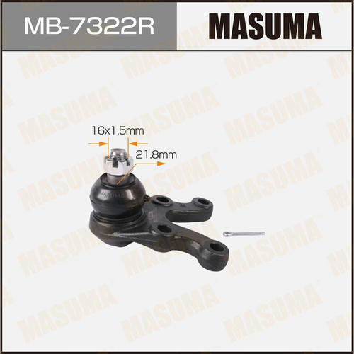Опора шаровая Masuma, MB-7322R