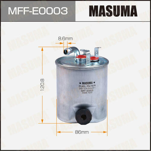 Фильтр топливный Masuma, MFF-E0003