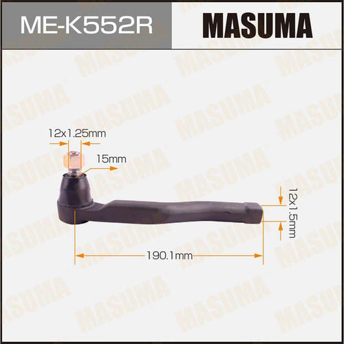 Наконечник рулевой Masuma, ME-K552R