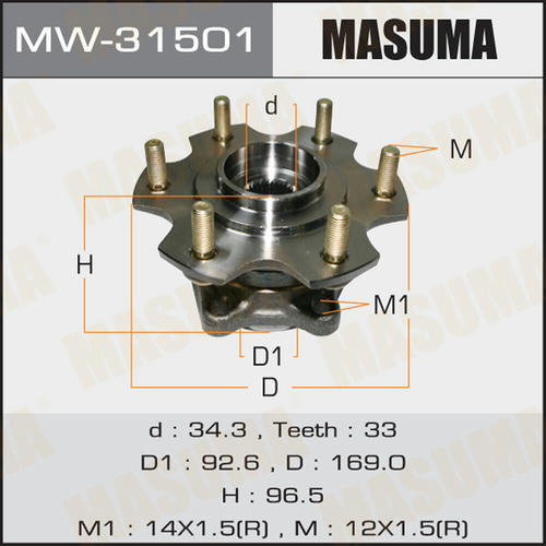 Ступичный узел Masuma, MW-31501