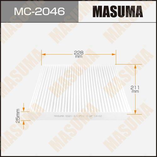 Фильтр салонный Masuma, MC-2046