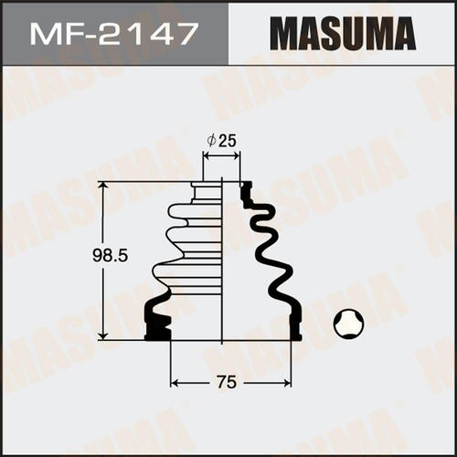 Пыльник ШРУСа Masuma (резина), MF-2147