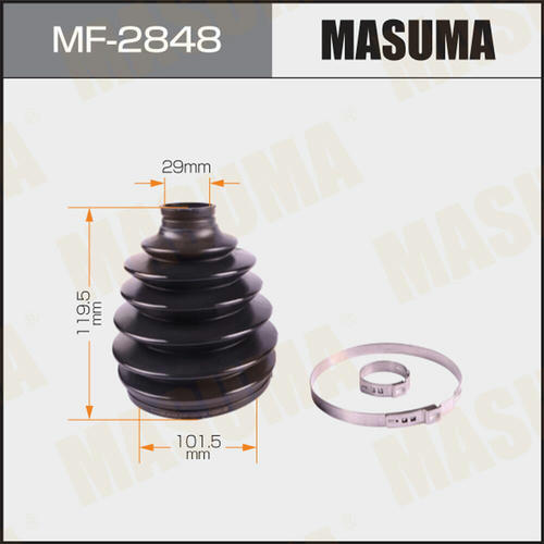 Пыльник ШРУСа MASUMA (пластик), MF-2848