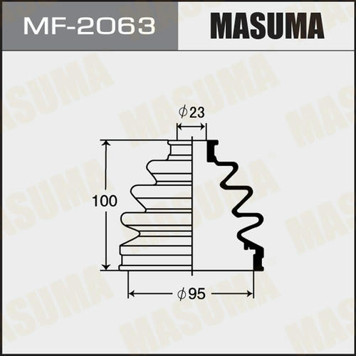 Пыльник ШРУСа Masuma (резина), MF-2063