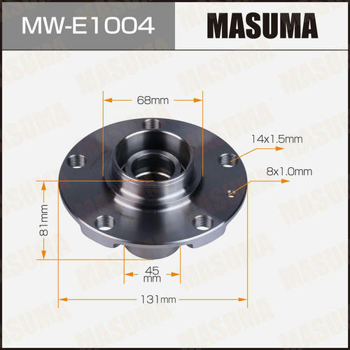 Ступичный узел Masuma, MW-E1004