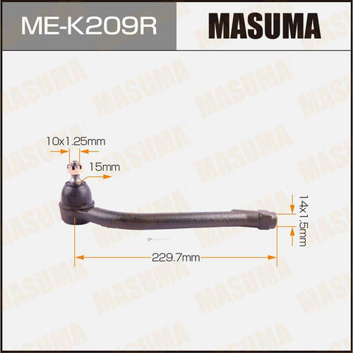 Наконечник рулевой Masuma, ME-K209R