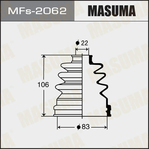 Пыльник ШРУСа Masuma (силикон), MFs-2062