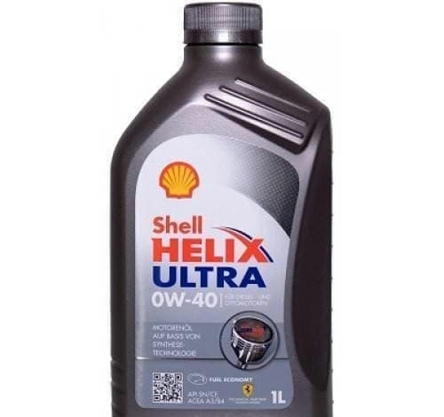 Масло моторное Shell Helix Ultra 0W-40 1л RU