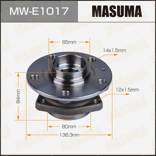 Ступичный узел Masuma, MW-E1017